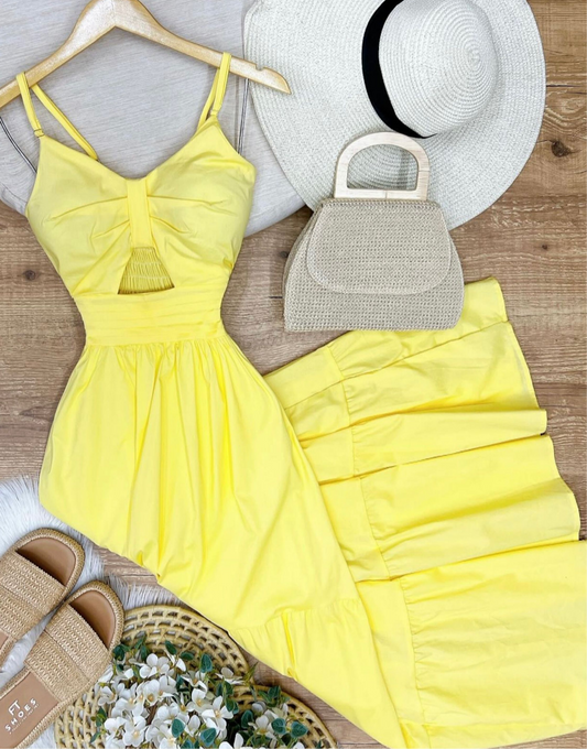 Vestido longo TAM único