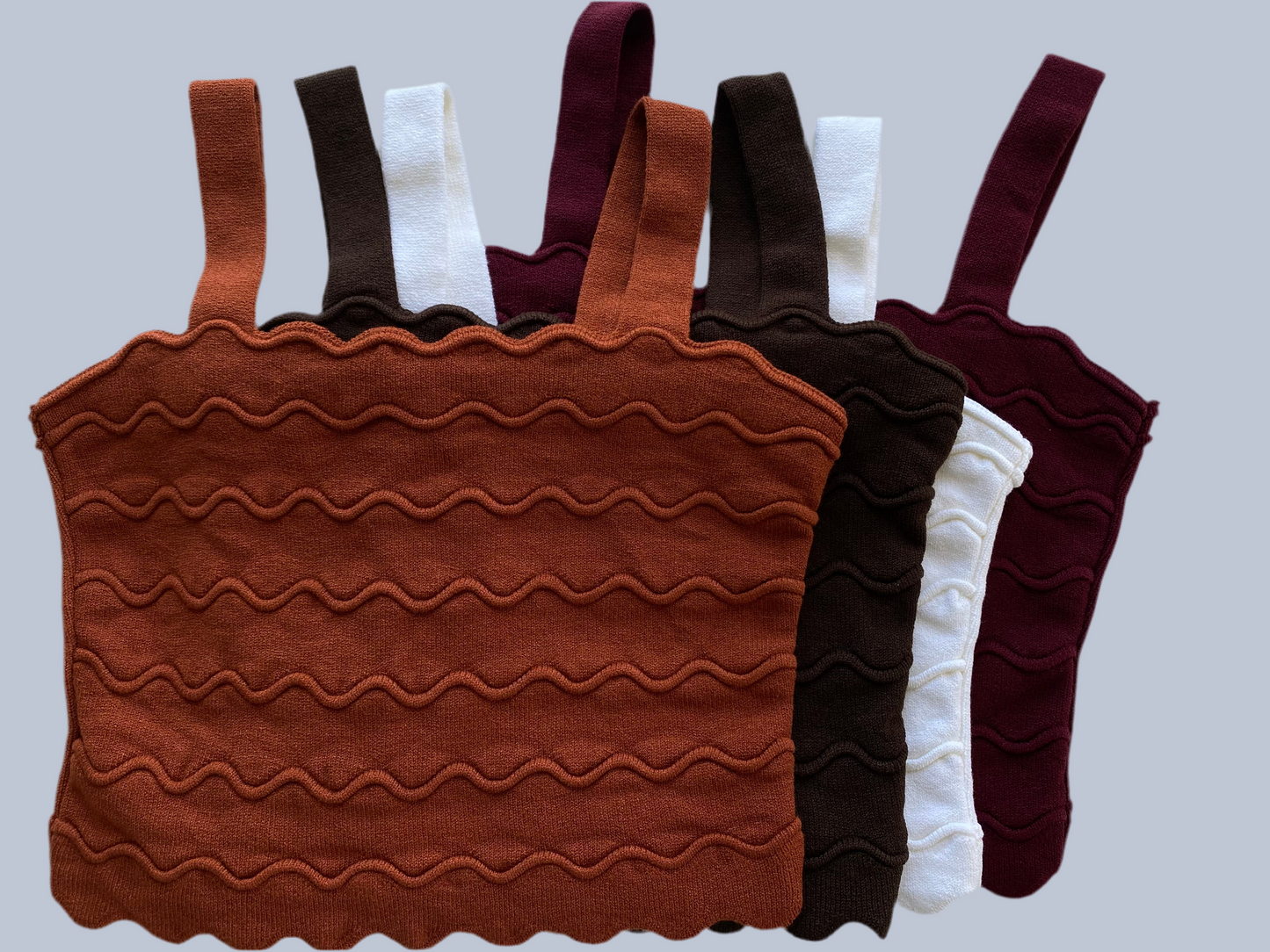 Cropped Tricot Ondas